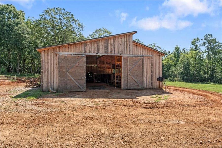 In-progress construction of a new home in , Washington, GA (Image 31).