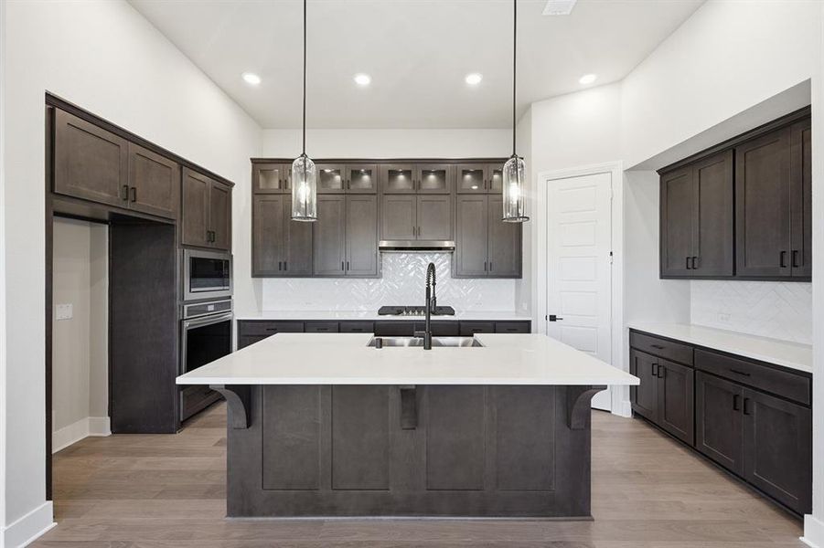 Furnished interior view inside a new home in Sandbrock Ranch, Aubrey (Image 5).