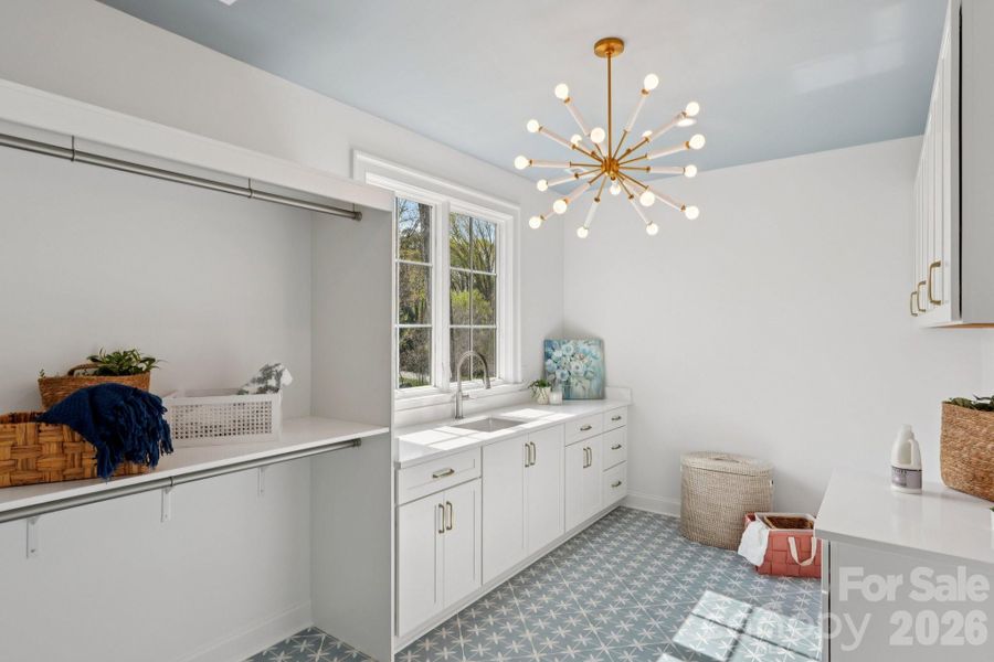 Furnished interior view inside a new home in , Charlotte (Image 14). Furnished interior view inside a new home in , Charlotte (Image 14).