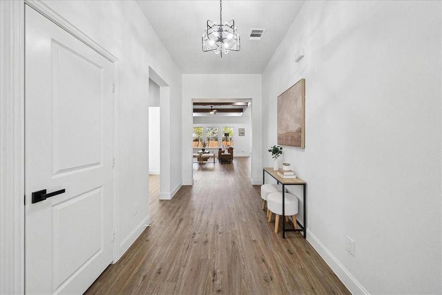 Furnished interior view inside a new home in , Granbury (Image 5). Furnished interior view inside a new home in , Granbury (Image 5).