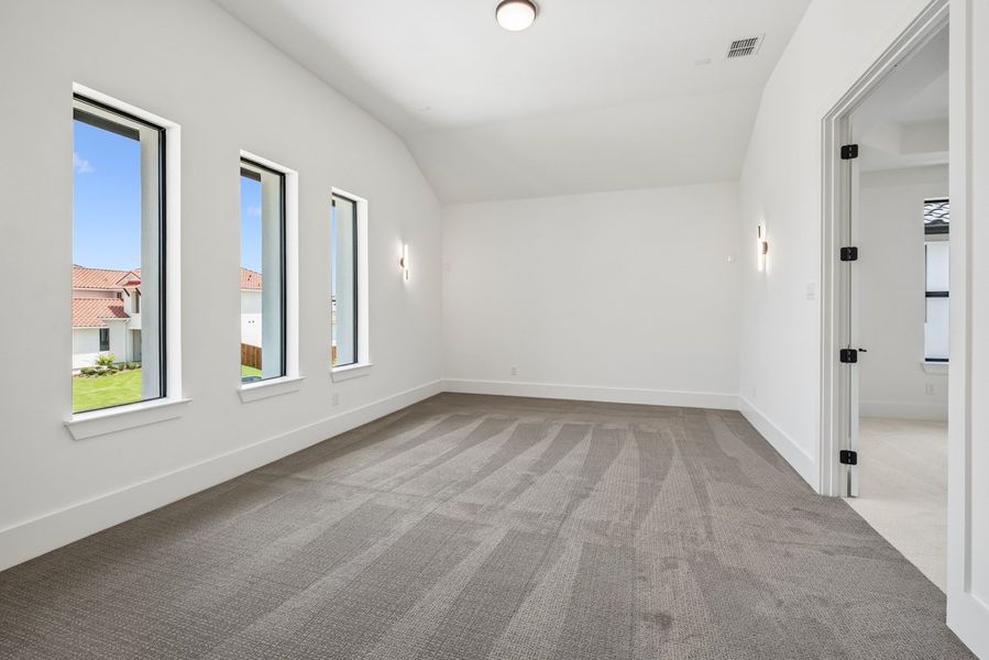 Representative unfurnished interior of a home built from the Westwood by Landon Homes in Lexington Frisco, Frisco (Image 34). Representative unfurnished interior of a home built from the Westwood by Landon Homes in Lexington Frisco, Frisco (Image 34).