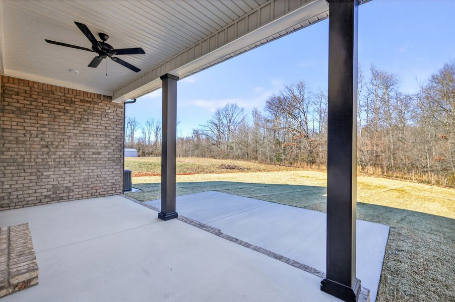 Exterior details and patio area of a home in Legacy Preserve, Tullahoma (Image 3).