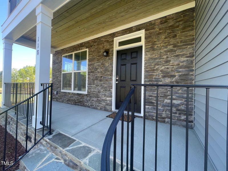 Beautiful stone porch Beautiful stone porch