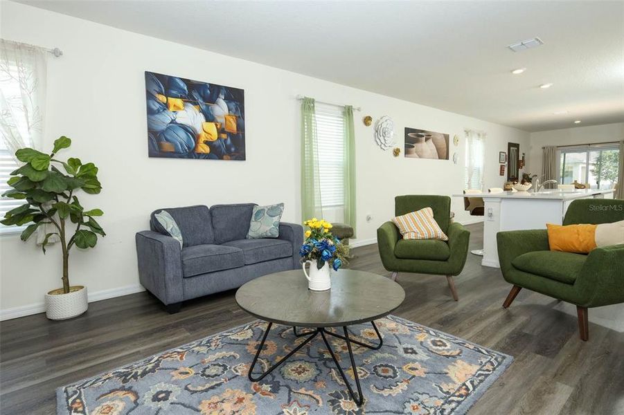 Furnished interior view inside a new home in Windrose, Apopka (Image 27).
