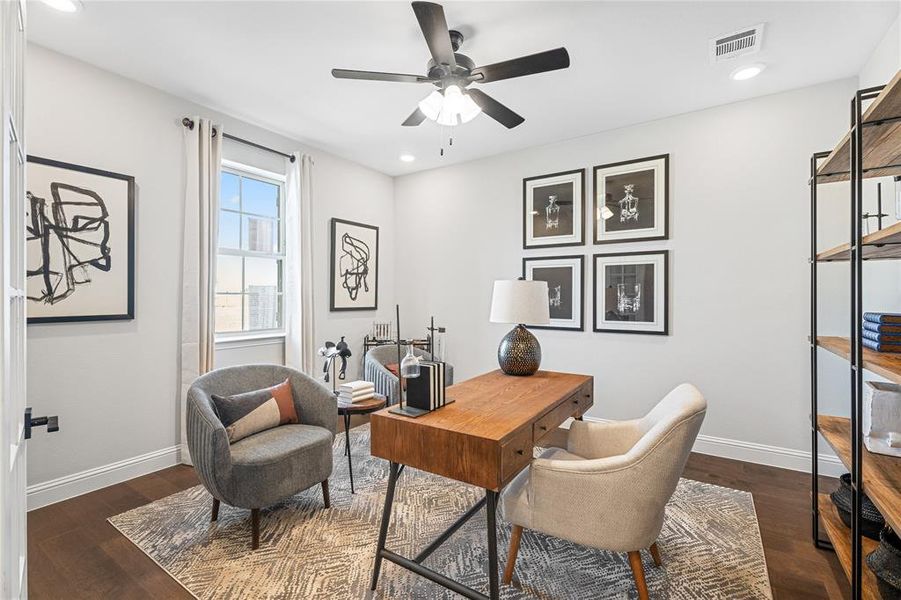 Beazer Homes Chalk Hill Rainier. This is not an actual photo of the home but is an actual photo of the Rainier floorplan.