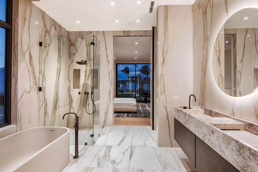 Furnished interior view inside a new home in , West Palm Beach (Image 5).