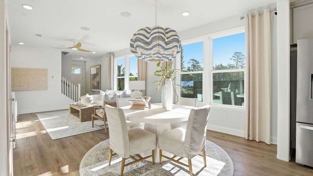 Representative furnished interior of a home built from the Compass by Del Webb in Del Webb Point Hope, Charleston (Image 14).