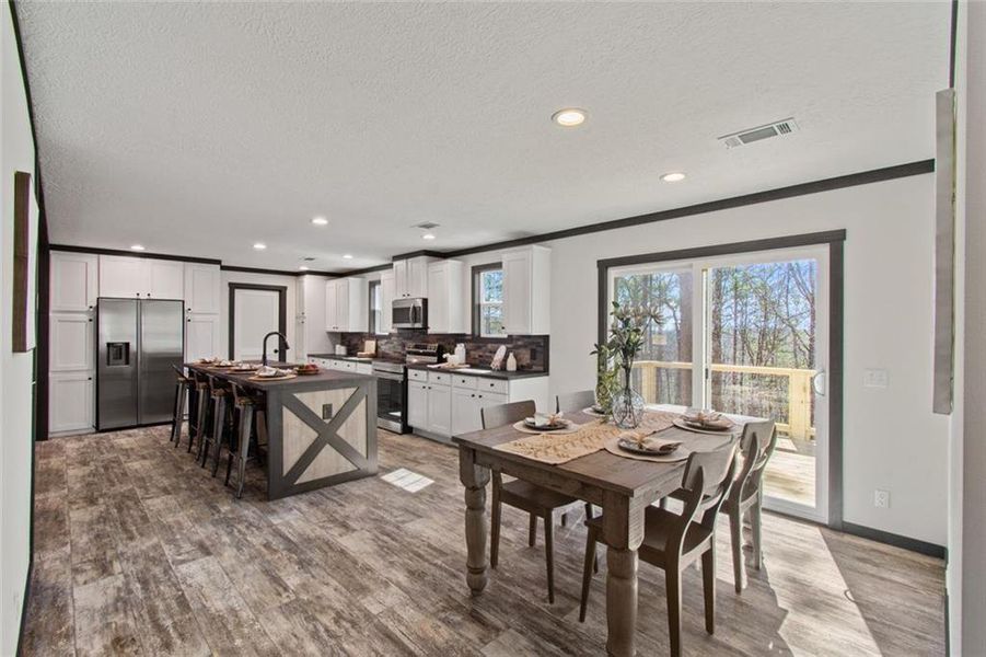 Furnished interior view inside a new home in , Waleska (Image 24).