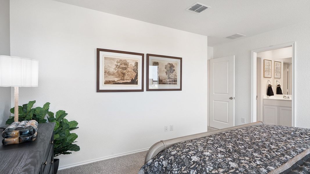 Representative furnished interior of a home built from the The Madeline by D.R. Horton in Valverde, Bastrop (Image 16). Representative furnished interior of a home built from the The Madeline by D.R. Horton in Valverde, Bastrop (Image 16).