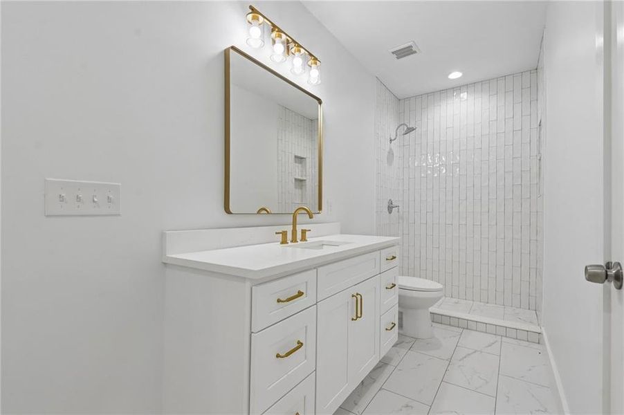 Furnished interior view inside a new home in , Rockmart (Image 8).