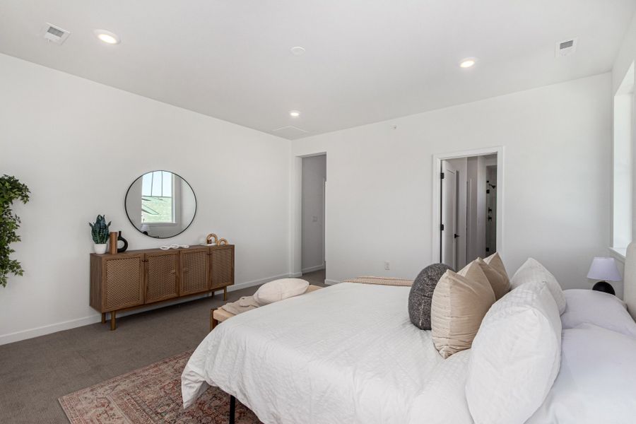 Furnished interior view inside a new home in Westerly, Erie (Image 38).