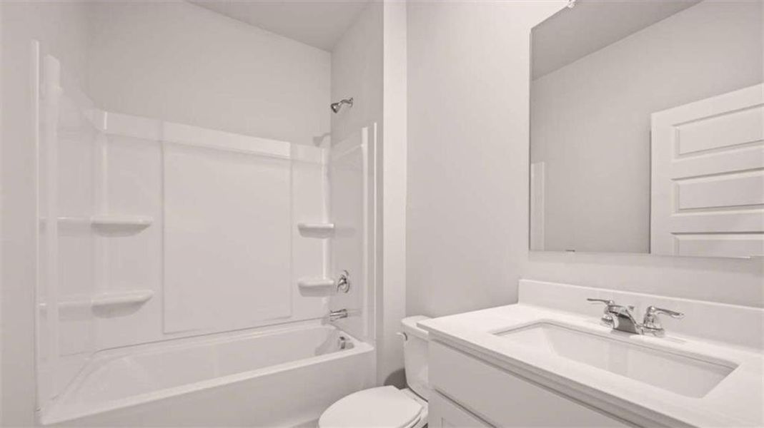 Furnished interior view inside a new home in Bridle Creek, Locust Grove (Image 7).
