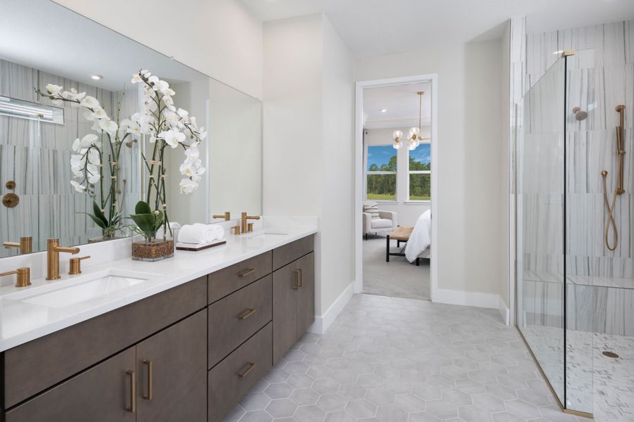 Representative furnished interior of a home built from the Terra Rosa by Mattamy Homes in Wellen Park, Venice (Image 10). Representative furnished interior of a home built from the Terra Rosa by Mattamy Homes in Wellen Park, Venice (Image 10).