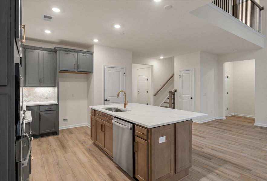 Furnished interior view inside a new home in Oakley Pointe, Moncks Corner (Image 19).