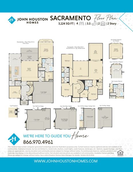2D floor plan layout for the Sacramento by John Houston Homes in Jordan Meadows - 1 Acre Lots, Midlothian, TX (Image 3). 2D floor plan layout for the Sacramento by John Houston Homes in Jordan Meadows - 1 Acre Lots, Midlothian, TX (Image 3).