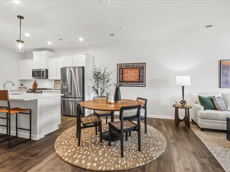 Furnished interior view inside a new home in Wyndermere, Greenville (Image 5).