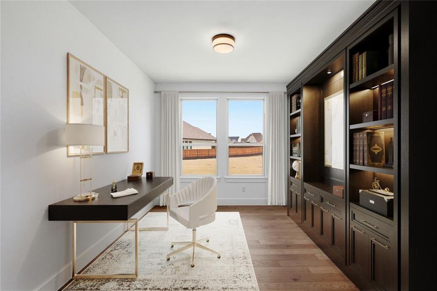 Furnished interior view inside a new home in Talon Hills, Fort Worth (Image 5). Furnished interior view inside a new home in Talon Hills, Fort Worth (Image 5).