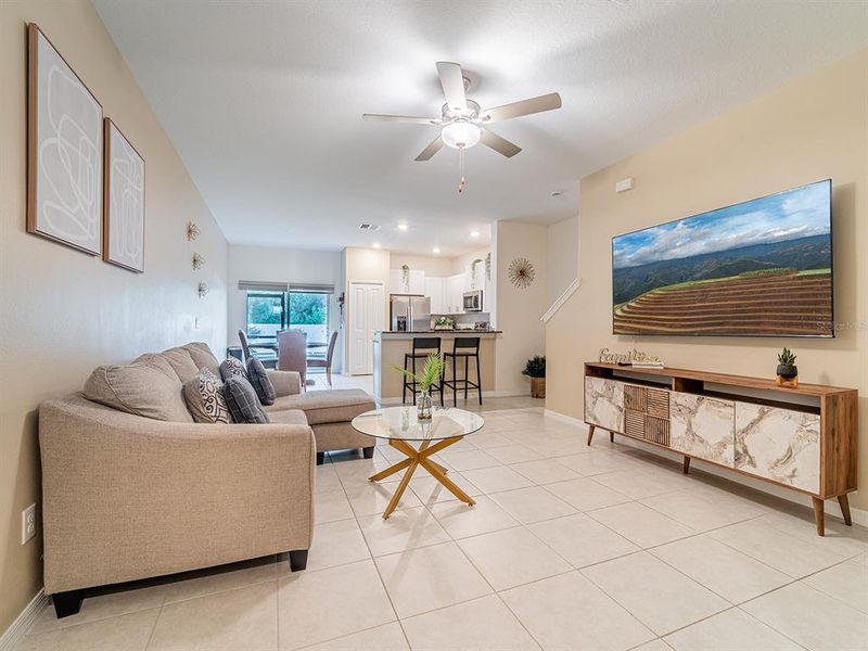 Furnished interior view inside a new home in , Land O' Lakes (Image 26).