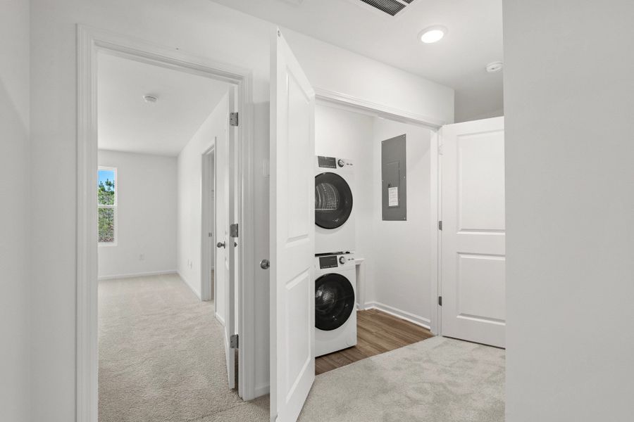 Representative furnished interior of a home built from the Mare by Starlight Homes in Sutton Farms, San Antonio (Image 12).