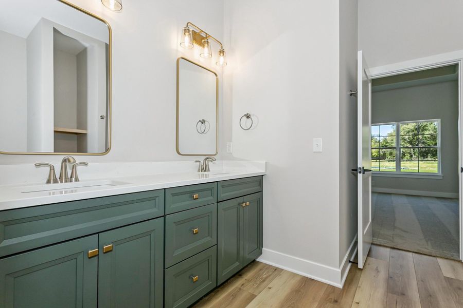Representative furnished interior of a home built from the Aspen by Perfection Builders in Heritage Commons, Andover (Image 7).