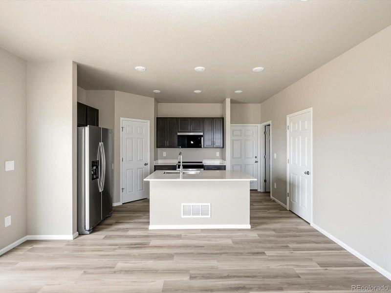 Furnished interior view inside a new home in York Station, Brighton (Image 14).