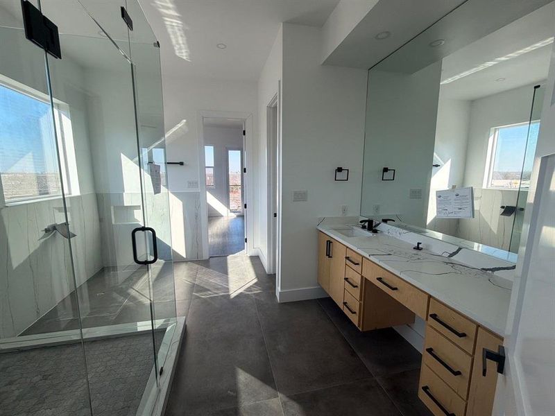 In-progress construction of a new home in , Dallas, TX (Image 23).