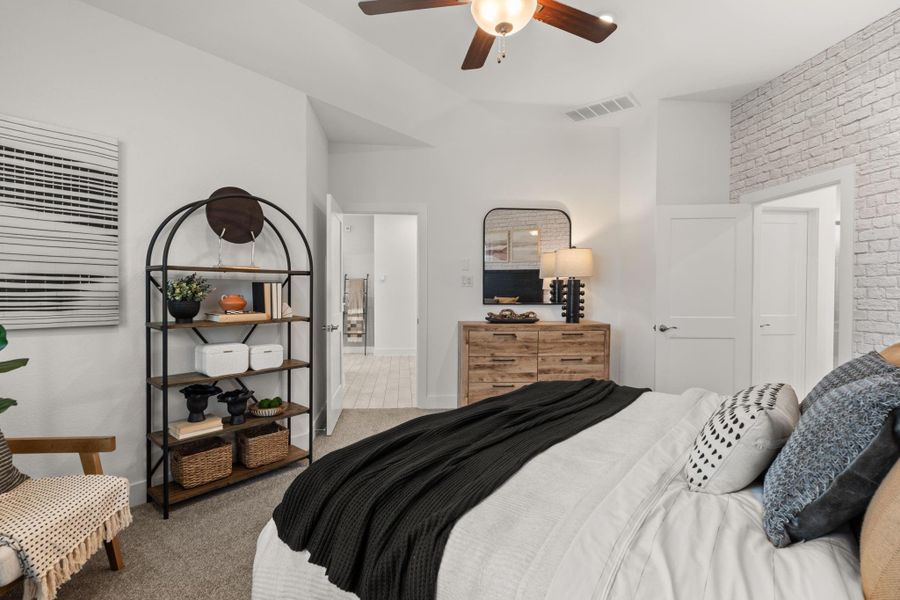 Furnished interior view inside a new home in Balmoral, Atascocita (Image 19).