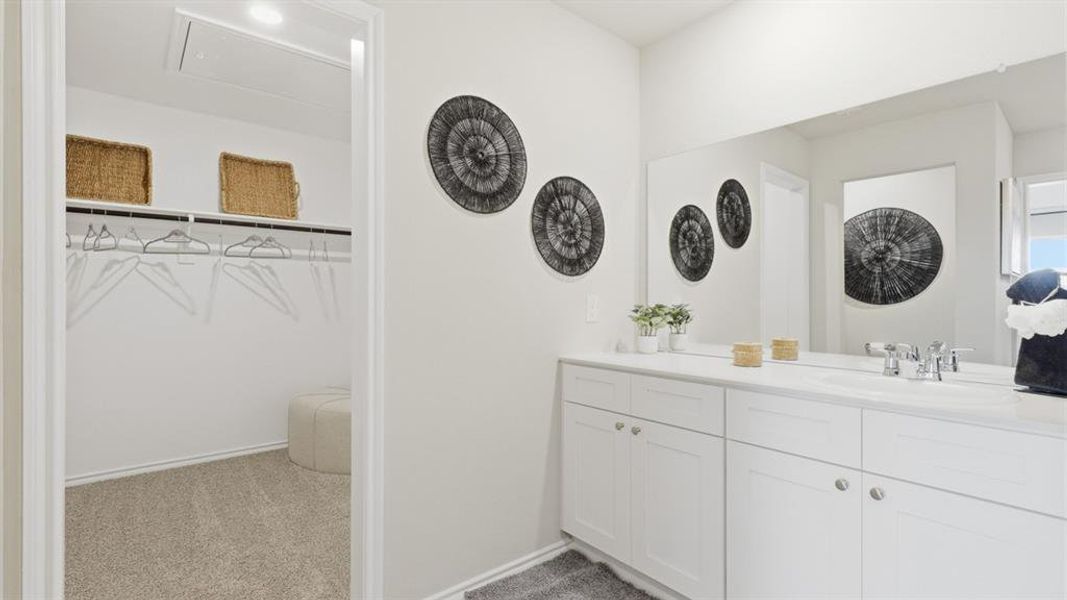 Furnished interior view inside a new home in Longhorn Estates, Fort Worth (Image 17).