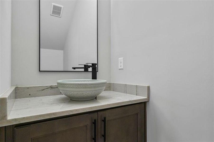 Furnished interior view inside a new home in , Monroe (Image 18).