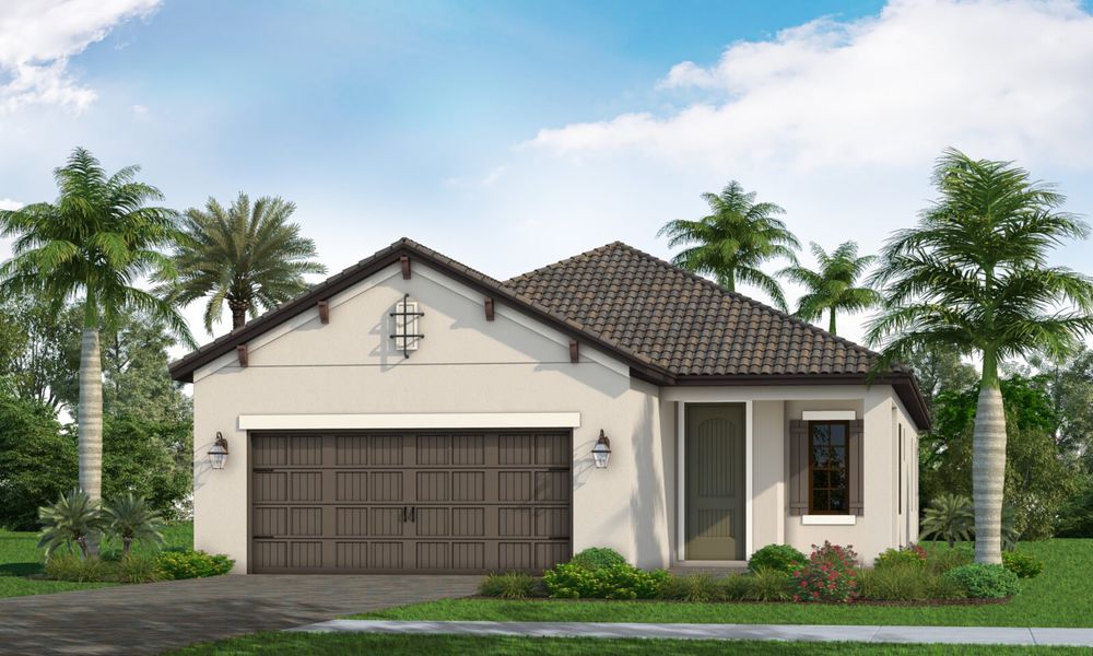 Representative exterior photo of a completed home built from the Dream 2 by Neal Communities in Verandah, Fort Myers, FL (Image 2).