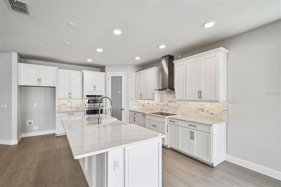 Furnished interior view inside a new home in Solace at Corner Lake, Orlando (Image 15).