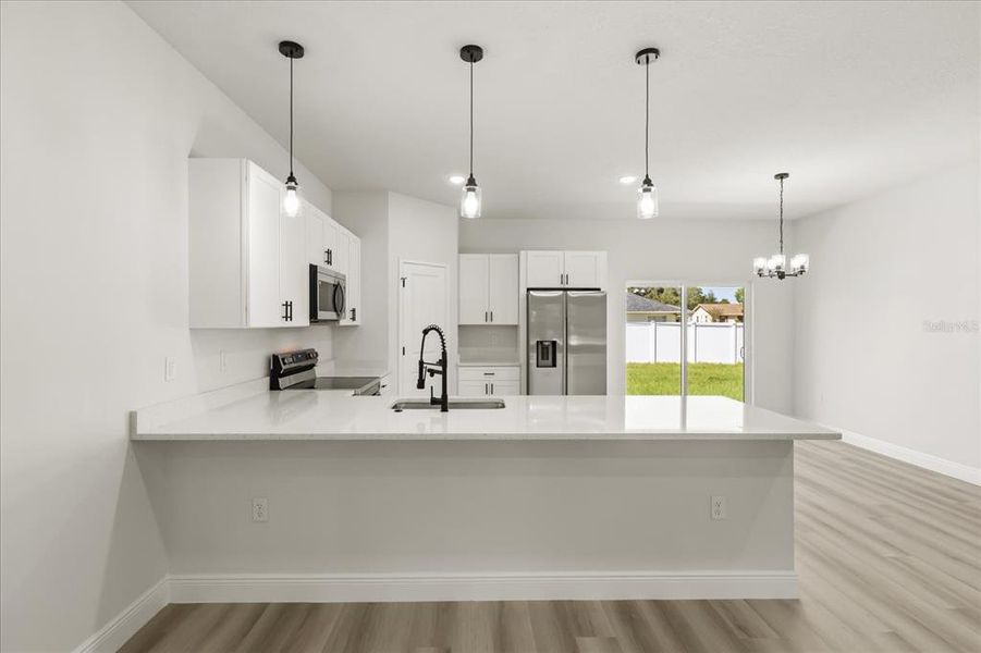 Furnished interior view inside a new home in , Ocala (Image 13).