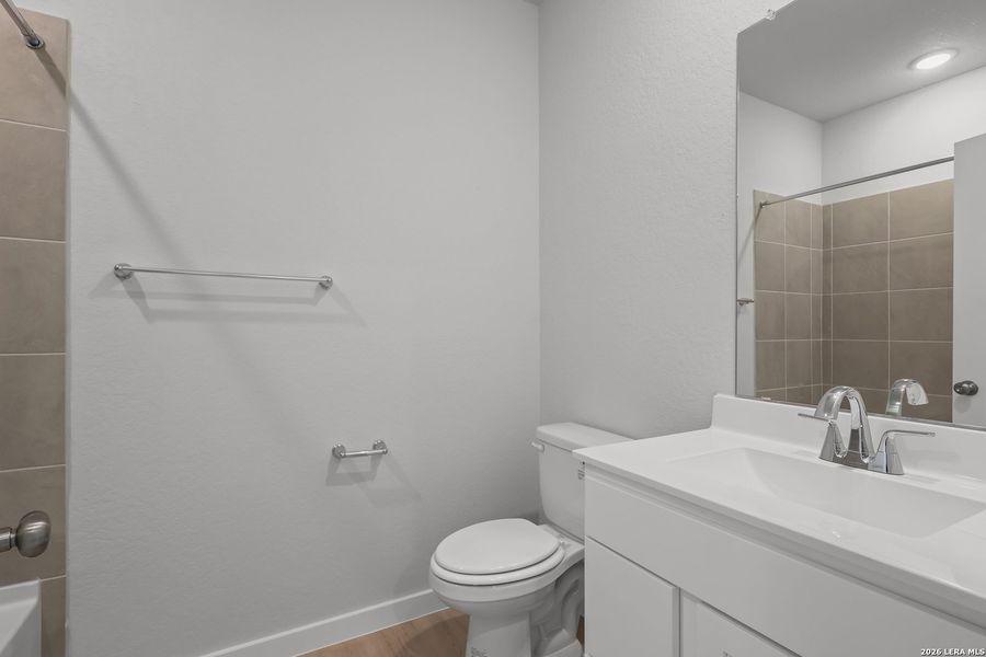 Furnished interior view inside a new home in Park Place, New Braunfels (Image 7).