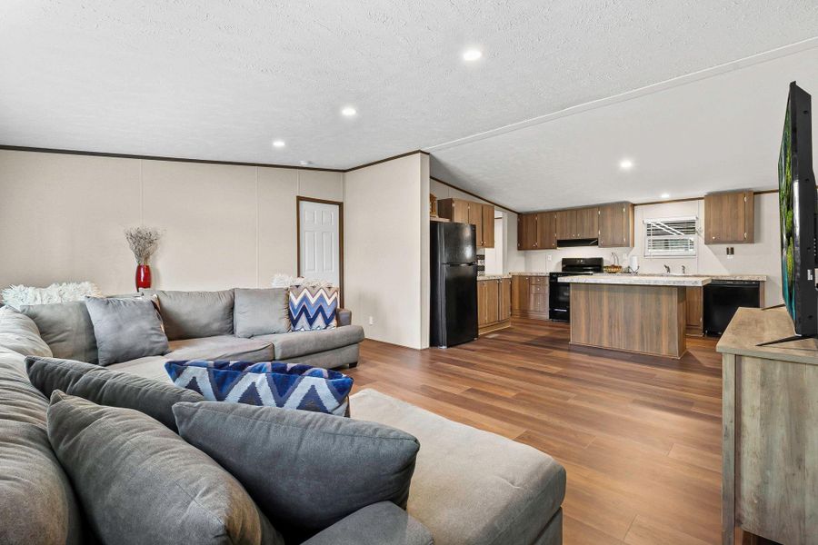 Furnished interior view inside a new home in , Livingston (Image 17).
