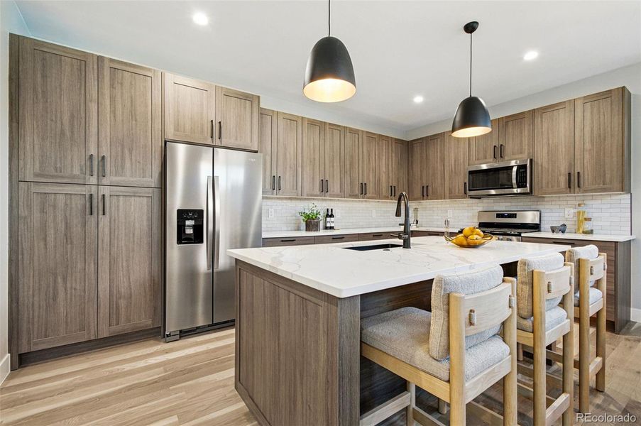 Furnished interior view inside a new home in , Denver (Image 31). Furnished interior view inside a new home in , Denver (Image 31).