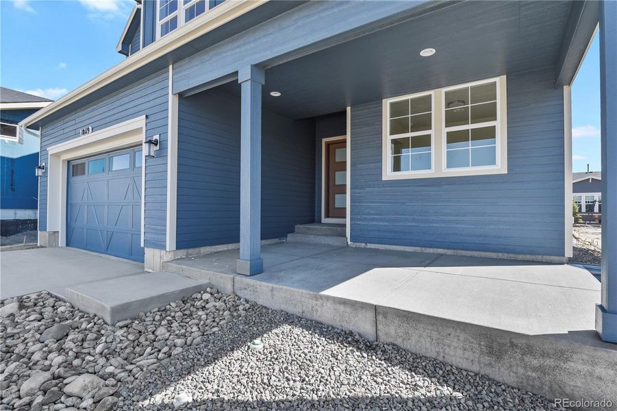 Exterior details and patio area of a home in , Colorado Springs (Image 3).