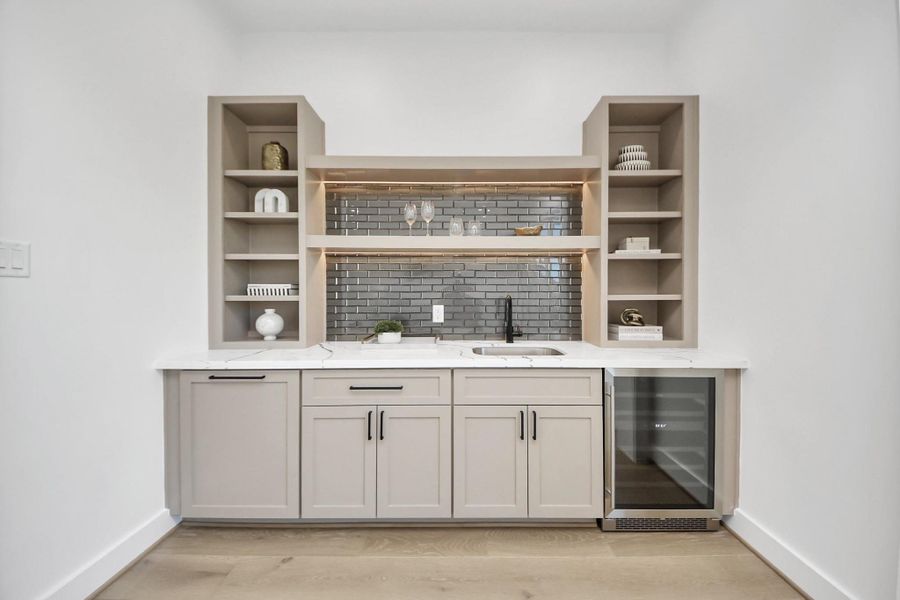 Custom Wet Bar!