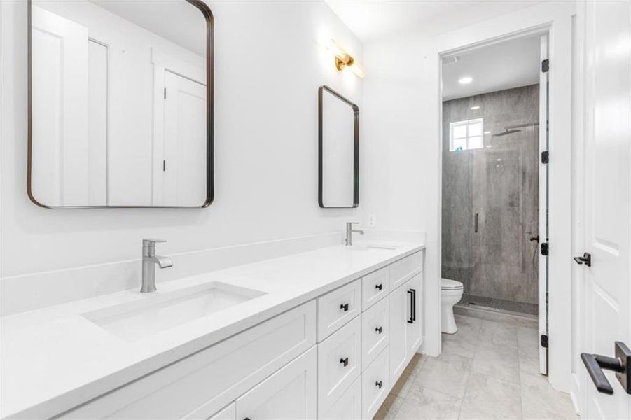 Furnished interior view inside a new home in , Newnan (Image 12).