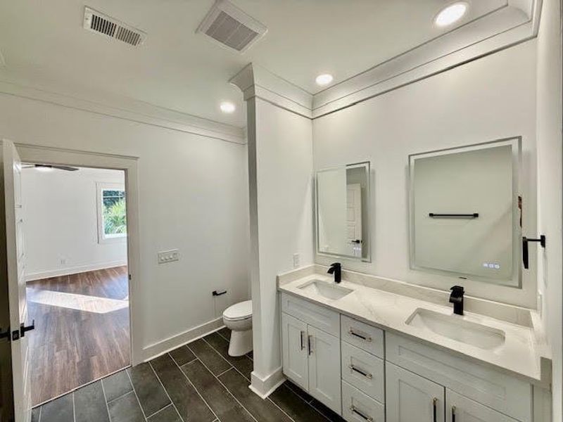 Furnished interior view inside a new home in , North Charleston (Image 11).