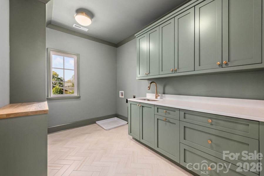 Furnished interior view inside a new home in , Charlotte (Image 8).