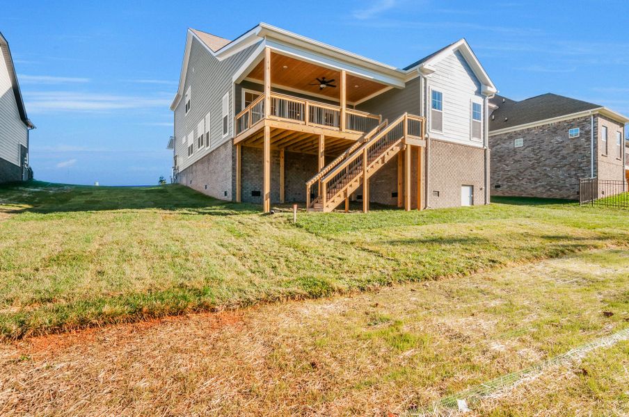 Olivia II - Rear Elevation