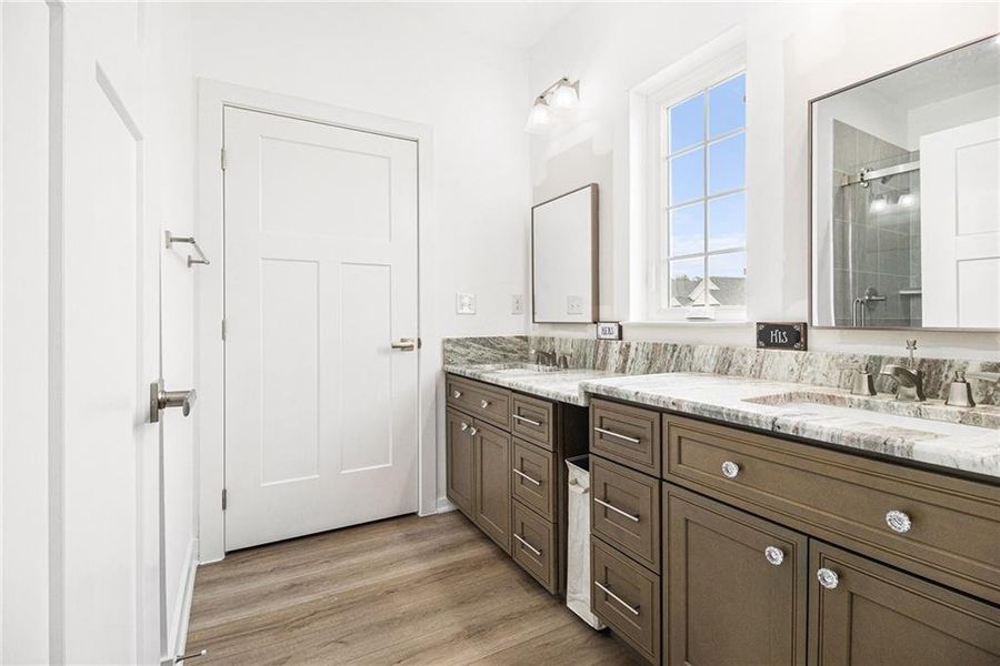 Furnished interior view inside a new home in , McDonough (Image 8).