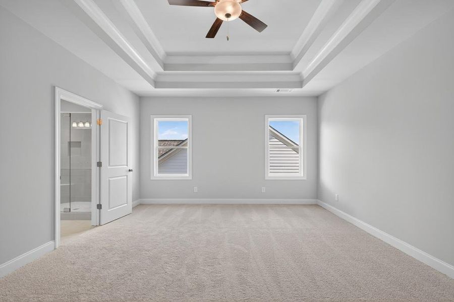 Spacious, unfurnished interior of a new home in Hemingway, Flowery Branch (Image 30).