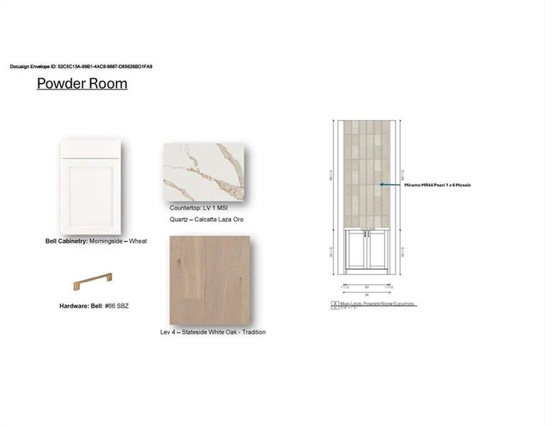 Sample of building materials used in homes in Park Walke, Alpharetta (Image 40).