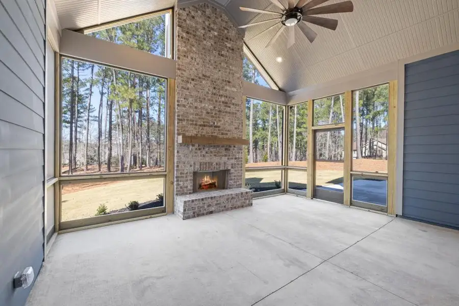 Exterior details and patio area of a home in , Cumming (Image 2). Exterior details and patio area of a home in , Cumming (Image 2).