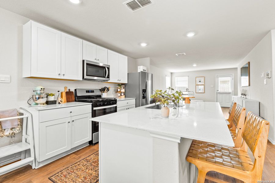 Furnished interior view inside a new home in , San Antonio (Image 22).