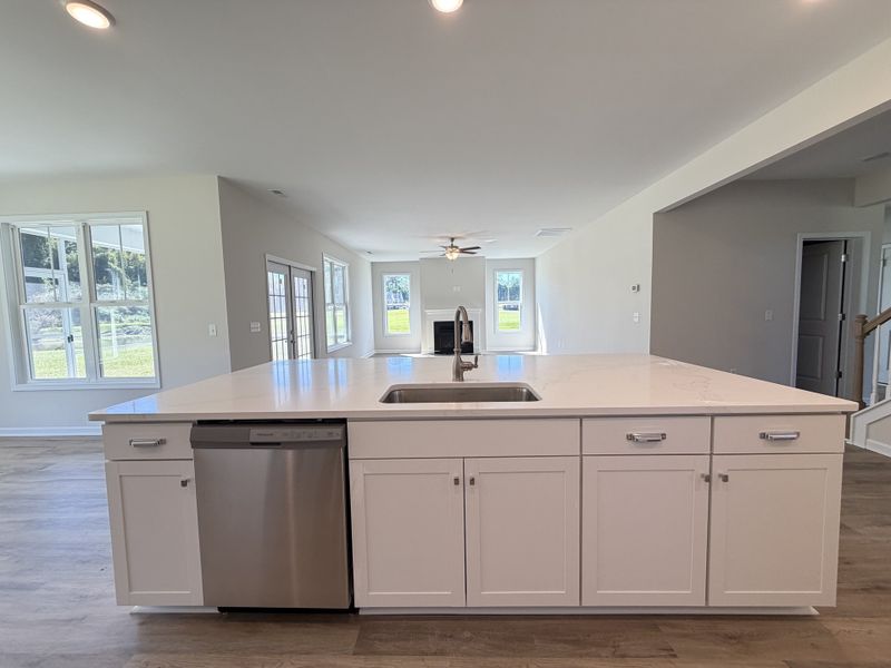 Furnished interior view inside a new home in Waterfall Estates, Whiteville (Image 5).