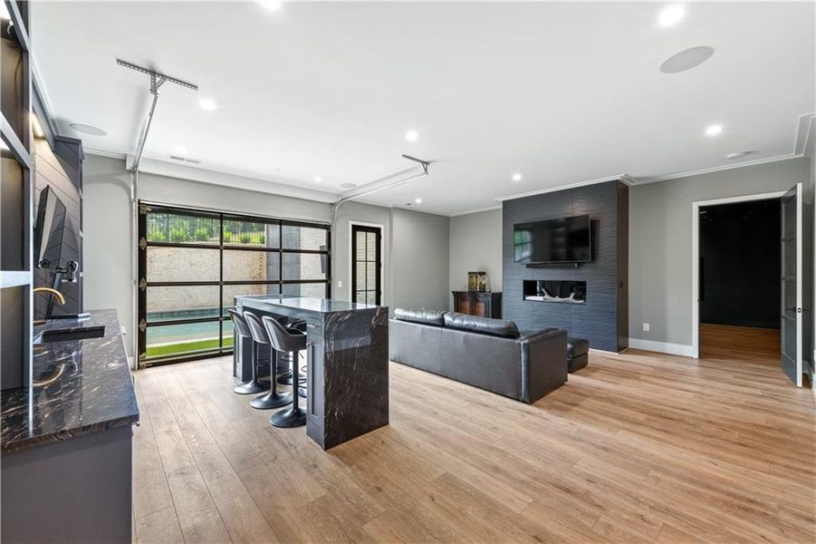Furnished interior view inside a new home in , Acworth (Image 19).