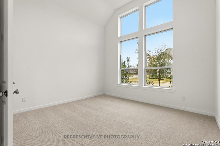 Spacious, unfurnished interior of a new home in Davis Ranch: 45ft. lots, San Antonio (Image 17).