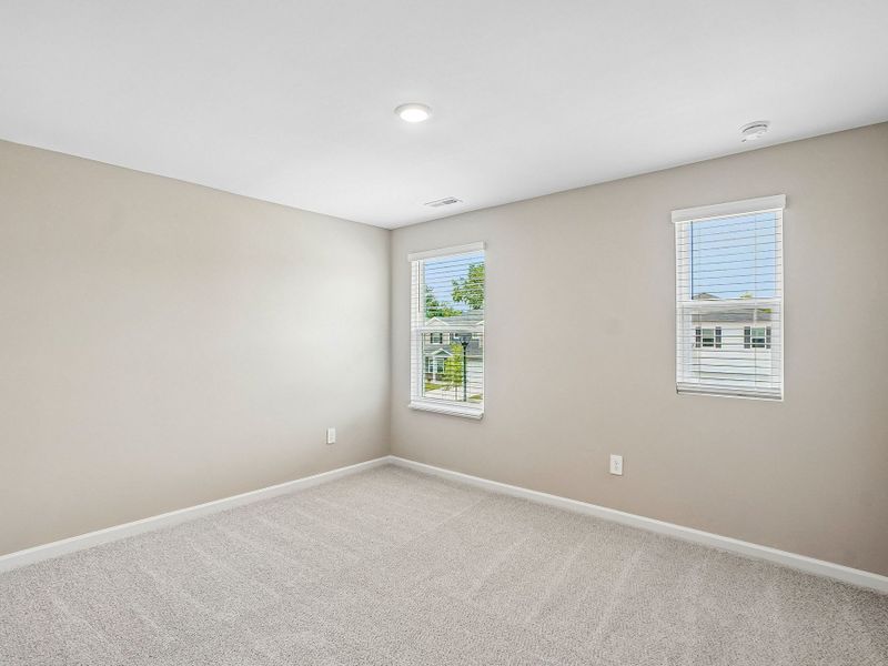 Spacious, unfurnished interior of a new home in Barrow Meadows, Zebulon (Image 25). Spacious, unfurnished interior of a new home in Barrow Meadows, Zebulon (Image 25).